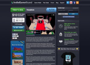 Indie Game stand