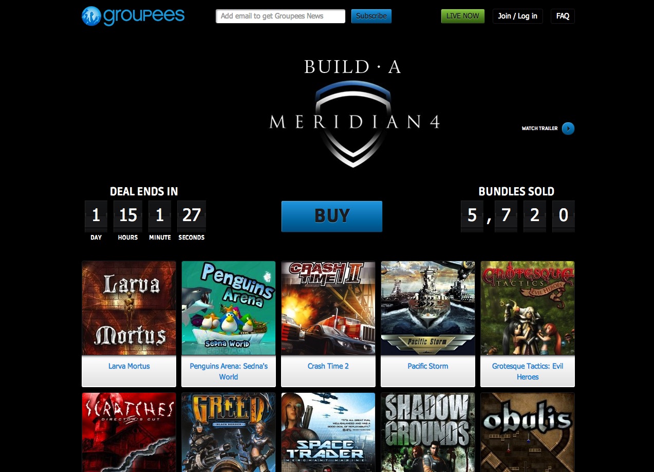 Groupees – Build a Meridian 4