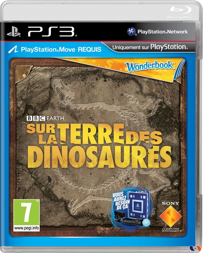 Wonderbook : Sur la Terre des Dinosaures est un jeu de réalité