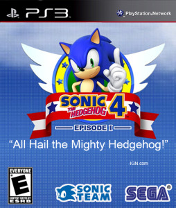 Sonic the Hedgehog 4 - Episode I - cover