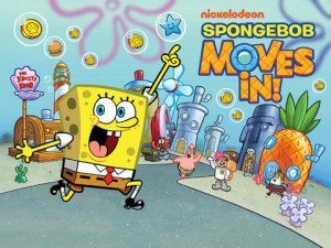 SpongeBob Moves In - logo