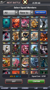 X-Men - Battle of the Atom - cartes