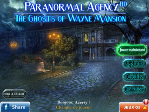 Paranormal Agency 2 - The Ghosts of Wayne Mansion - logo