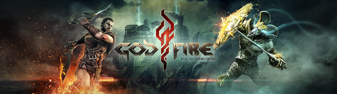 Godfire - Rise of Prometheus - bannière