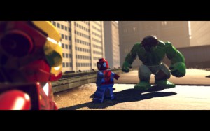 LEGO Marvel Super Heroes - iron man hulk spider man