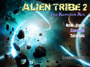 Alien Tribe 2 - menu