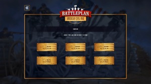 Battleplan - American Civil War - menu