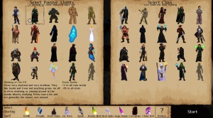 Runers - race & classe