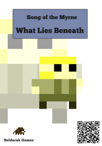Song of the Myrne - What Lies Beneath - cover