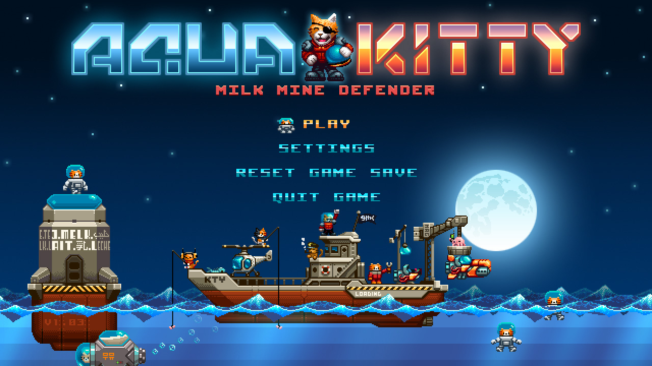 Aqua Kitty – Milk Mine Defender