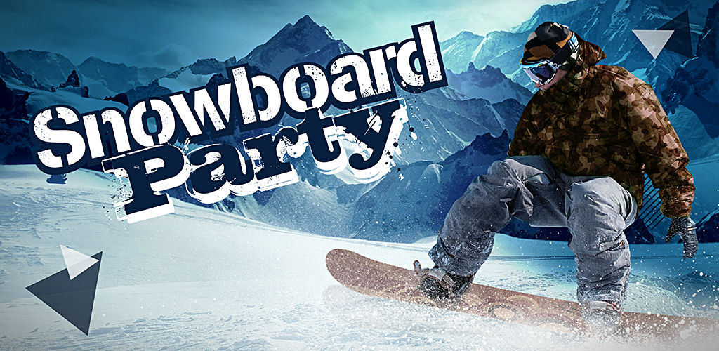 Snowboard Party - bannière