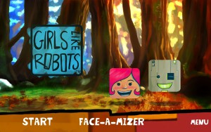Girls Like Robots - menu