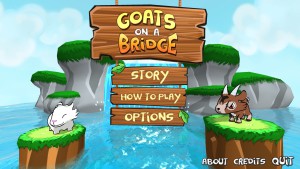 Goats on a Bridge
