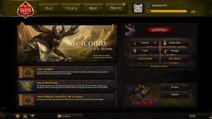 Sins of a Dark Age - menu