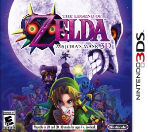 The Legend of Zelda - Majora's Mask 3D - cover