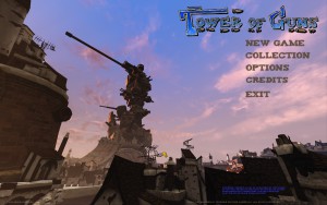 Tower of Guns - menu
