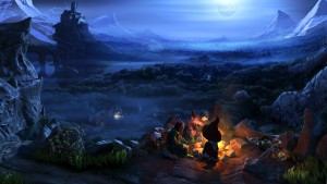 The Book of Unwritten Tales 2 - feu de camp