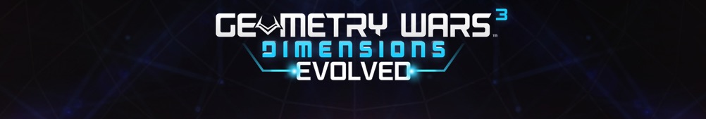 Geometry Wars 3 - Dimensions Evolved - bannière