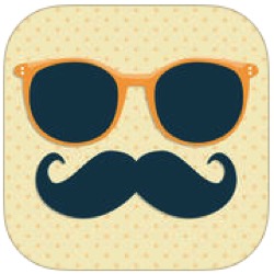 Hipster Moustache - icon