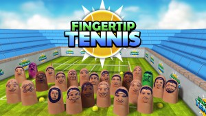 Fingertip Tennis - logo