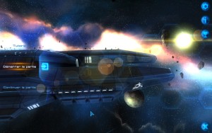 Beyond Space - menu
