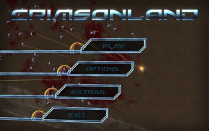 Crimsonland - menu