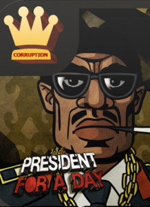 President for a Day - Corruption - cover