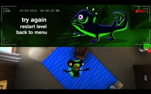 Spy Chameleon - coincé