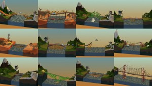 Poly Bridge - niveaux