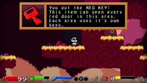 Super Panda Adventures - une clé rouge