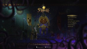 Armello - menu