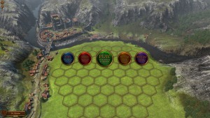 Rise Battle Lines - menu