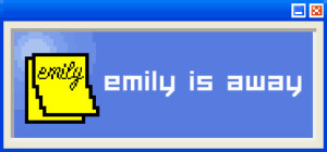 Emily is Away - logo