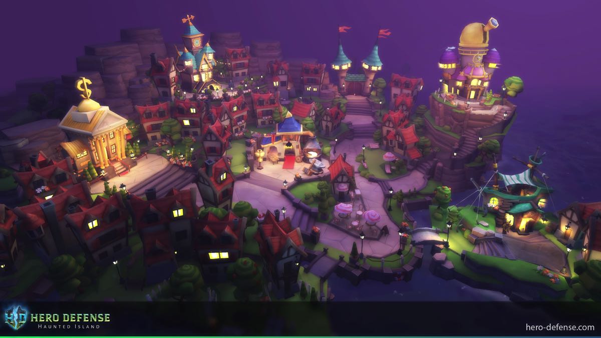 Hero Defense – Haunted Island
