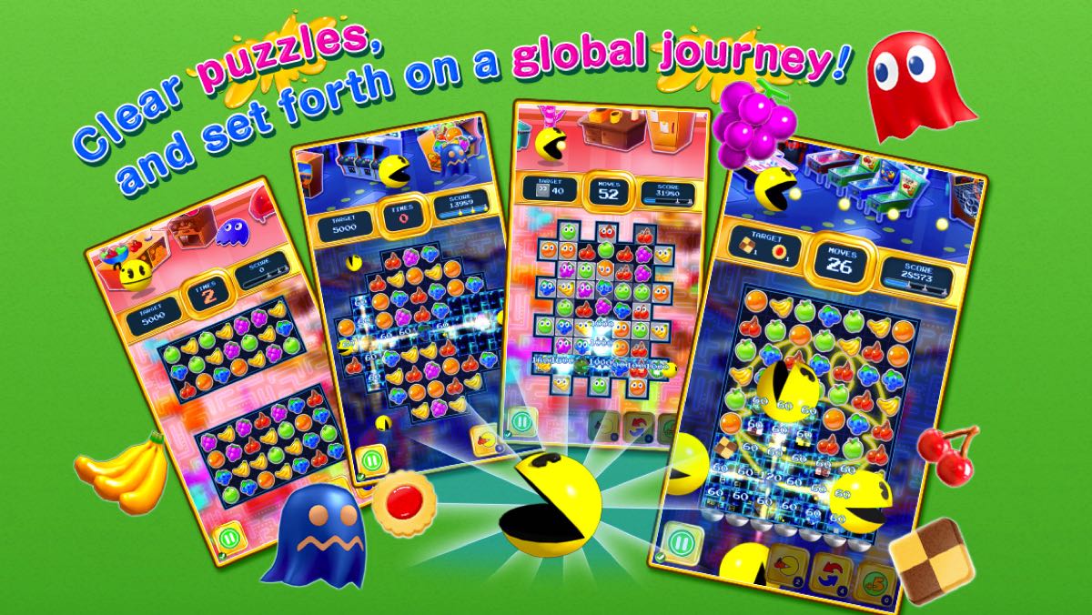 Pac-Man Puzzle Tour