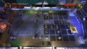 Acorn Assault - combat