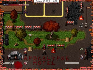 Apocalypse Hotel - début