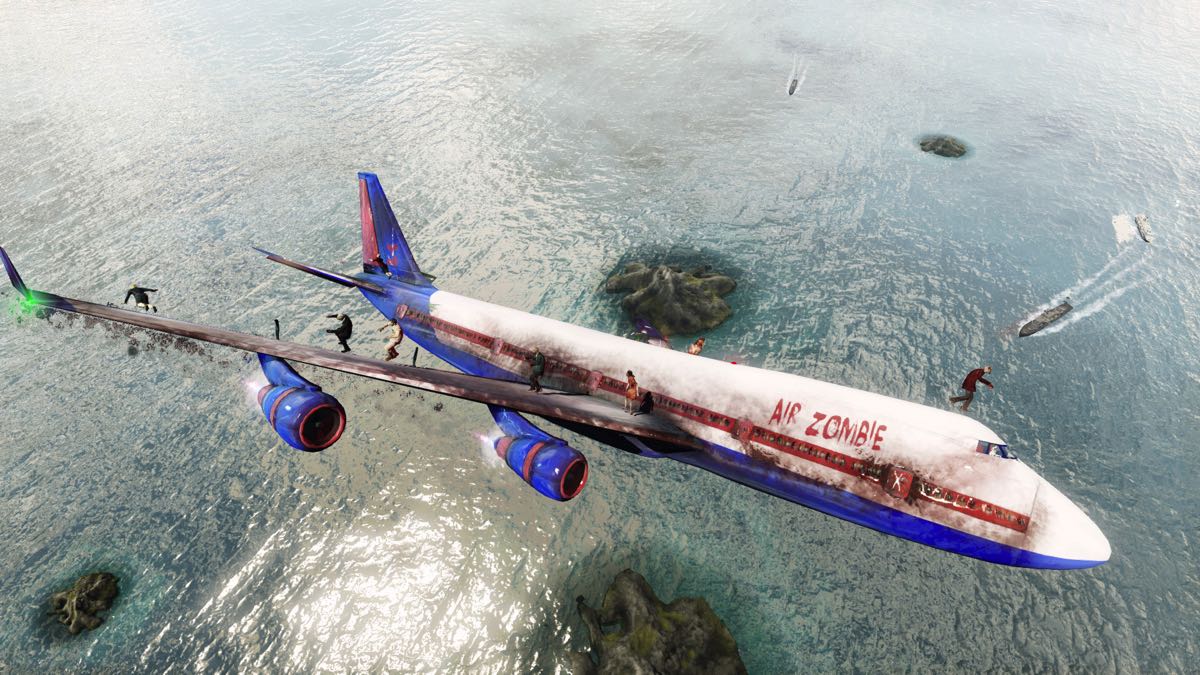 Zombies on a Plane
