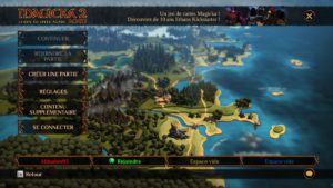Magicka 2 - menu
