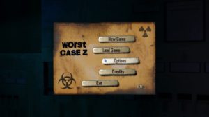Worst Case Z - menu