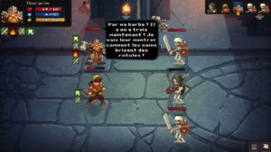 Dungeon Rushers - combat