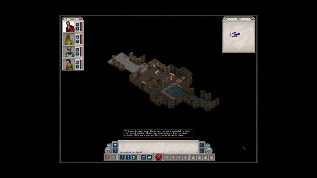 Avernum 2 - début du jeu