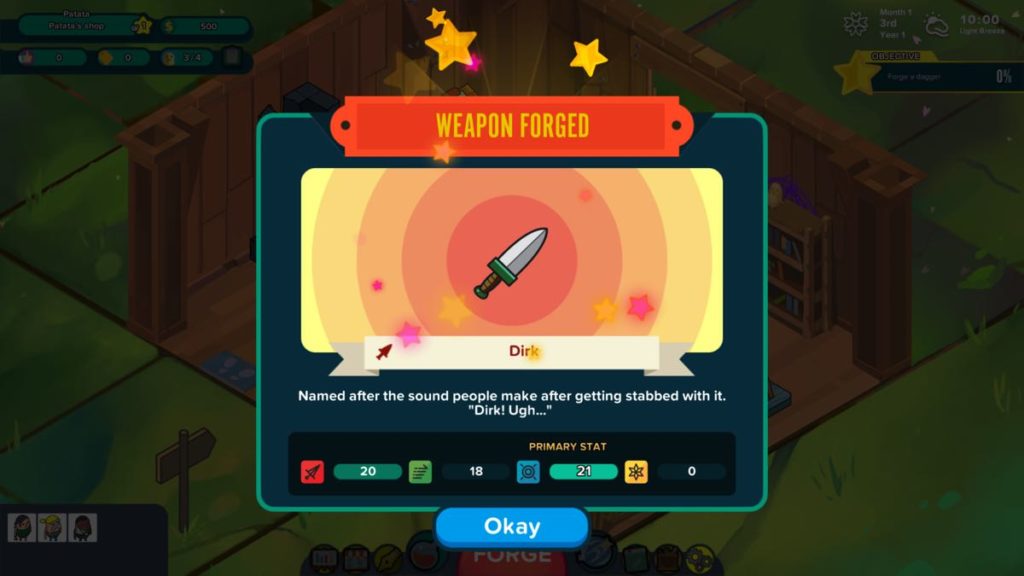 Holy Potatoes! A Weapon Shop - dague