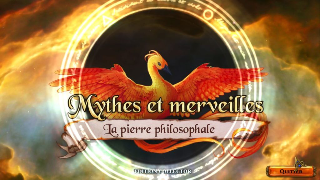 Mythic Wonders - The Philosopher's Stone - titre