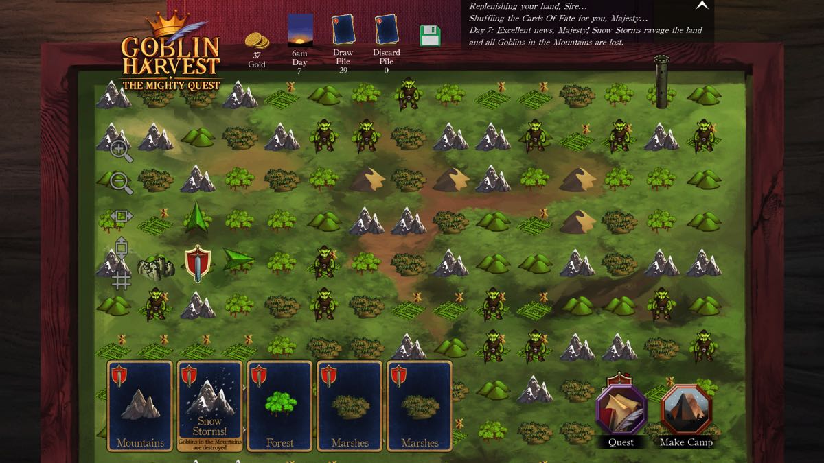 Goblin Harvest – The Mighty Quest