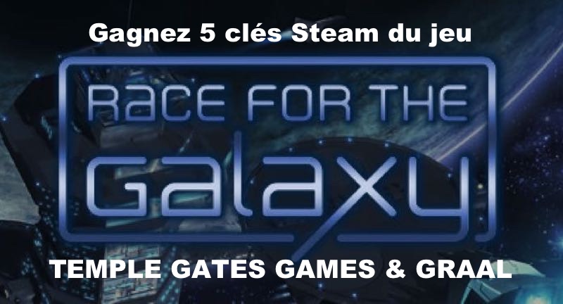CONCOURS : Gagnez 5 clés Steam du jeu Race for the Galaxy