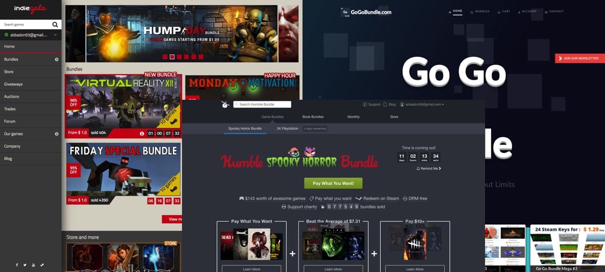 Les bundles ou compilations de jeux (2017)