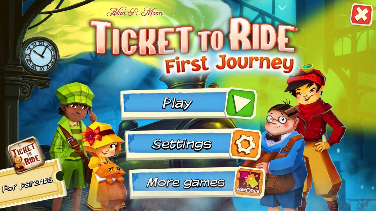 Ticket to Ride: First Journey