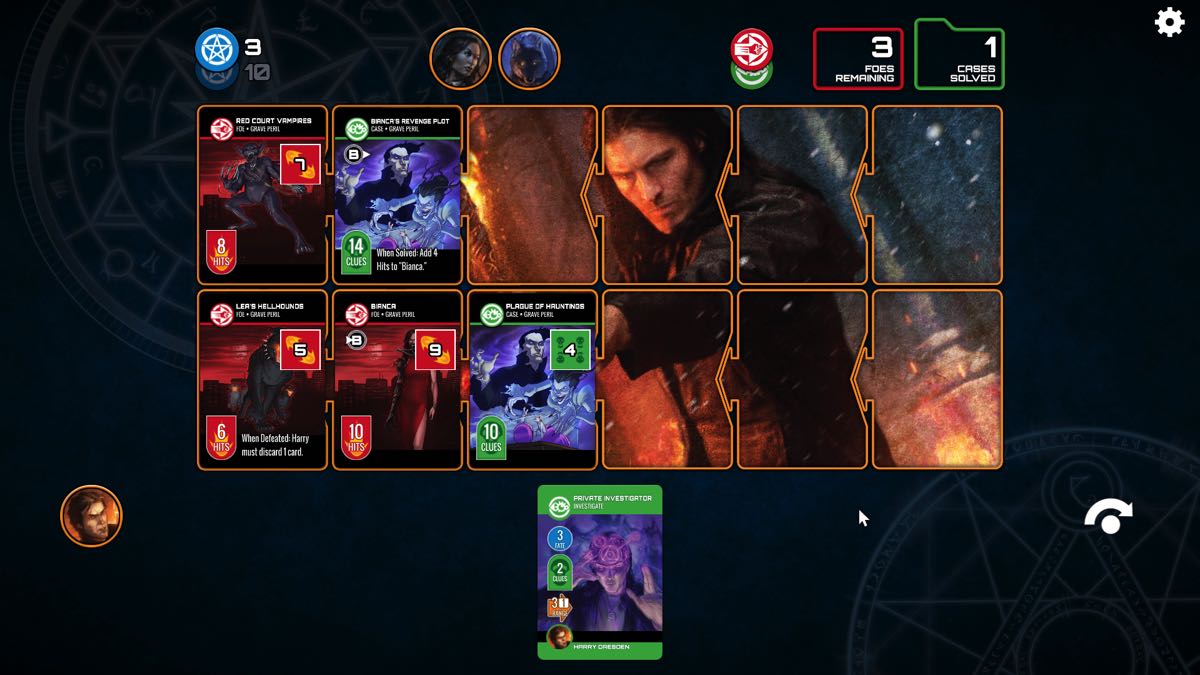 Dresden Files Cooperative Card Game