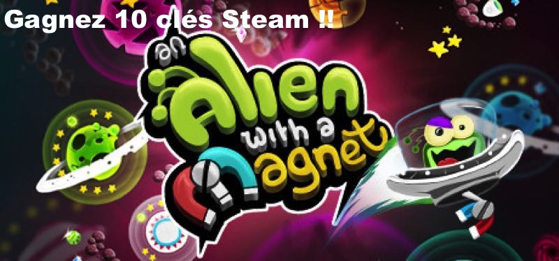 CONCOURS : Gagnez 10 clés Steam du jeu An Alien with a Magnet